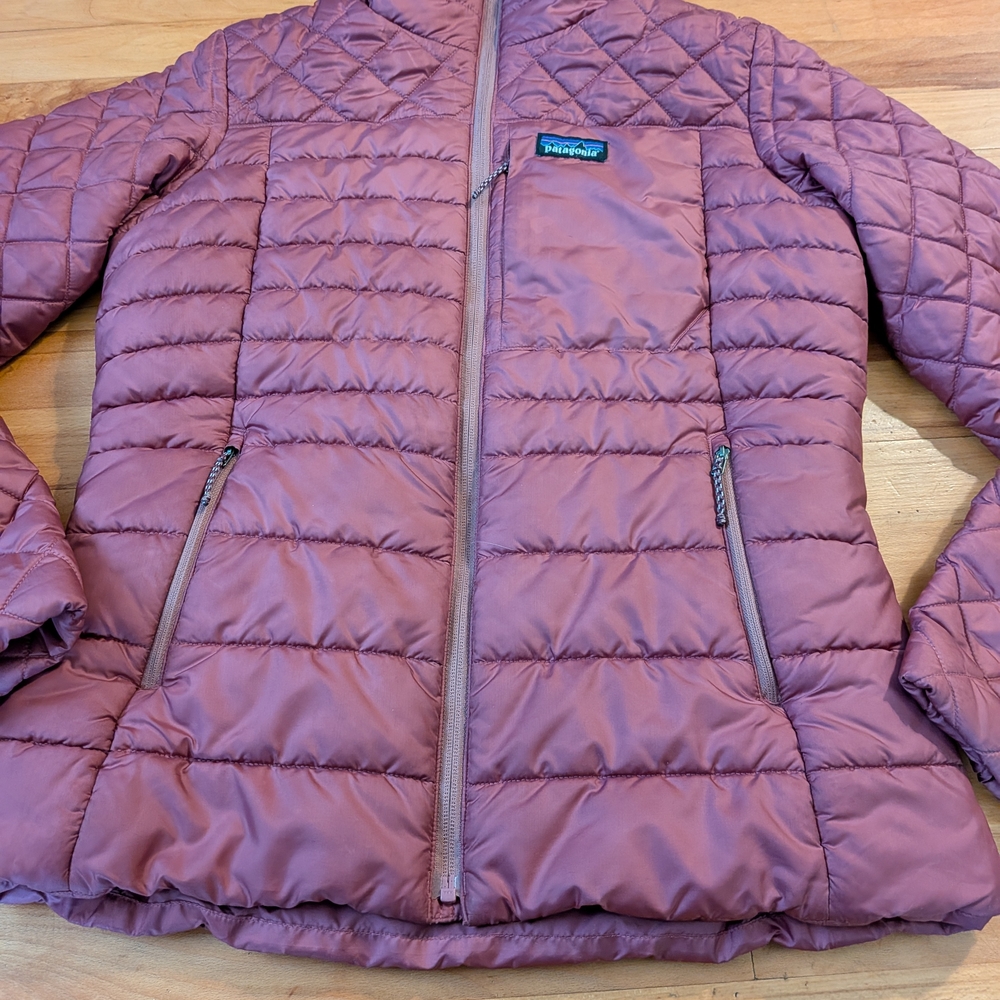 Patagonia Radalie Women's Puffer Jacket - Pink "Mystery Mauve" M - Picture 4 of 12